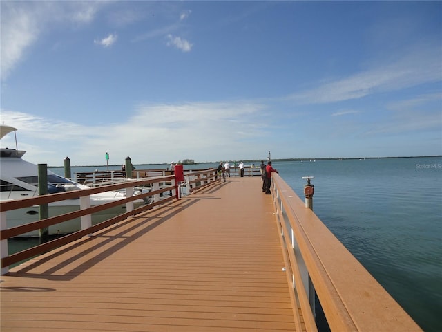 860 Virginia St Unit 308, Dunedin, FL 34698 - dock featuring a water view