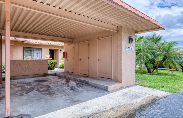 19029 US Highway 19 N Unit 31F, Clearwater, FL 33764 - view of exterior entry with stucco siding