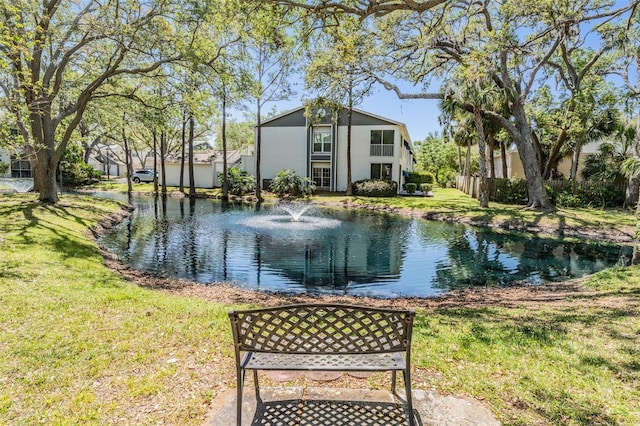 11440 Harbor Way Unit 5009, Largo, FL 33774 - water view featuring fence