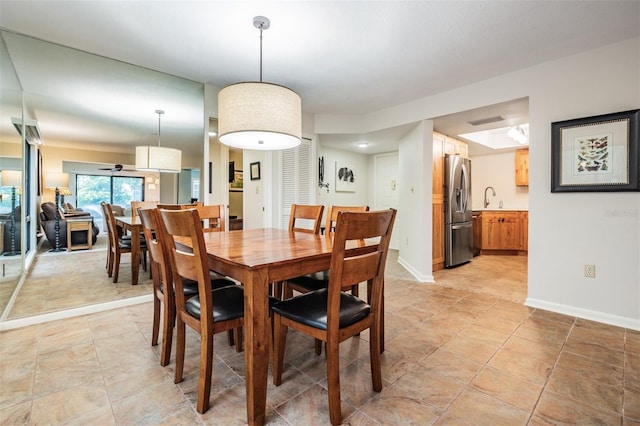 11440 Harbor Way Unit 5009, Largo, FL 33774 - dining room featuring baseboards