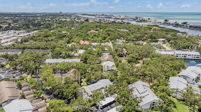 11440 Harbor Way Unit 5009, Largo, FL 33774 - aerial view of residential area featuring a nearby body of water and a tree filled landscape