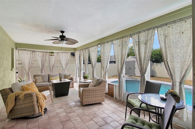 2816 Manor Hill Dr, Brandon, FL 33511 - view of sunroom / solarium