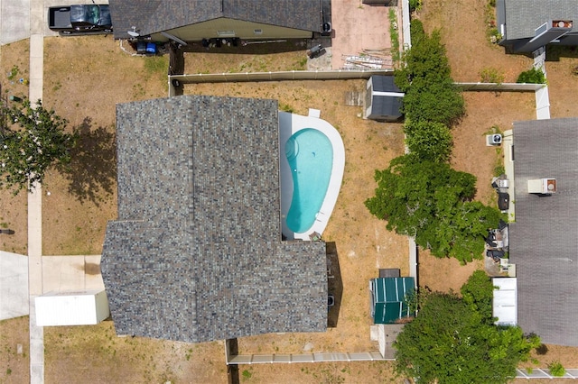 2816 Manor Hill Dr, Brandon, FL 33511 - drone / aerial view of a pool