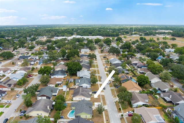 2816 Manor Hill Dr, Brandon, FL 33511 - aerial view of property and surrounding area featuring nearby suburban area