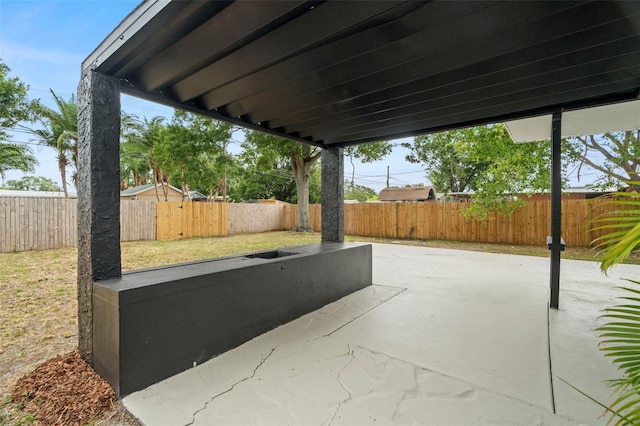 view of patio