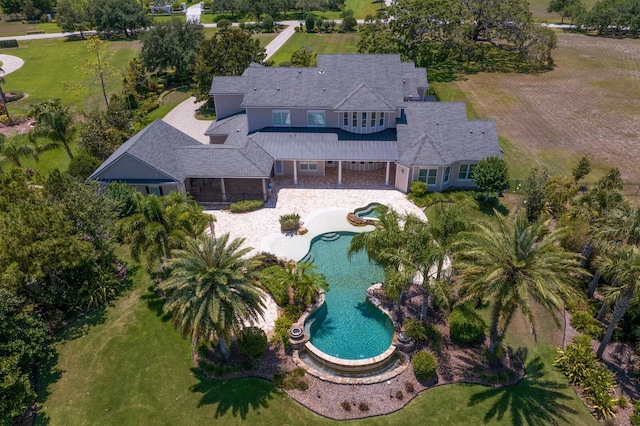 17129 Breeders Cup Dr, Odessa, FL 33556 - view of subject property with a pool area