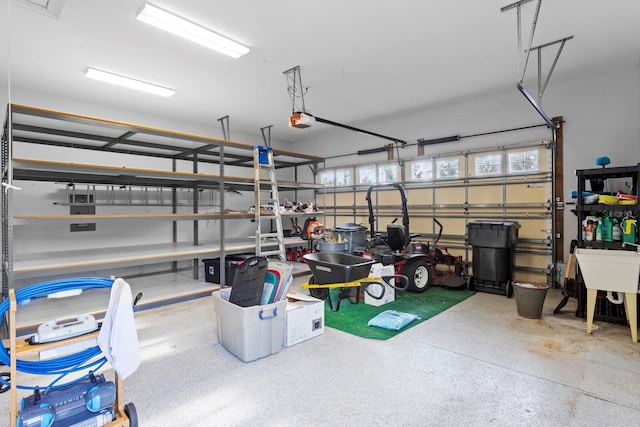 17129 Breeders Cup Dr, Odessa, FL 33556 - garage with a garage door opener