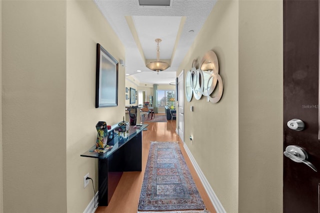 449 S 12th St Unit 2205, Tampa, FL 33602 - corridor featuring wood finished floors and baseboards