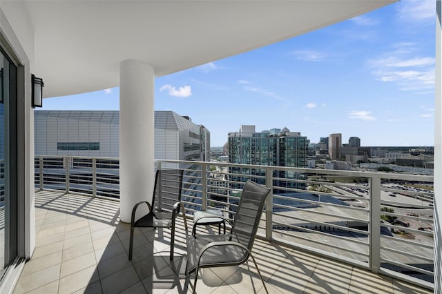 449 S 12th St Unit 2205, Tampa, FL 33602 - balcony featuring a city view