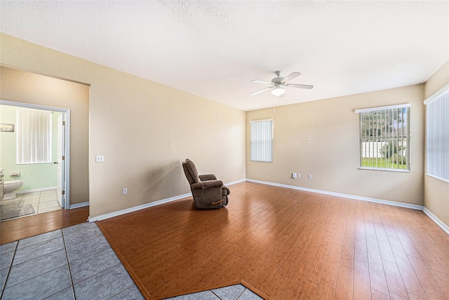 1744 Brookstone Way, Plant City, FL 33566 - unfurnished room featuring a ceiling fan, healthy amount of natural light, and tile patterned flooring