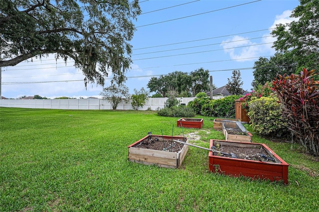 1744 Brookstone Way, Plant City, FL 33566 - view of yard with a vegetable garden