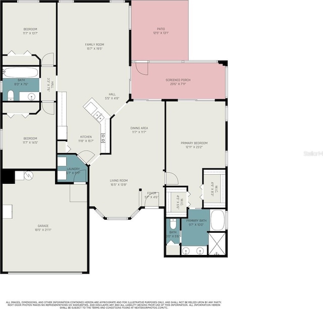 1744 Brookstone Way, Plant City, FL 33566 - view of floor plan / room layout