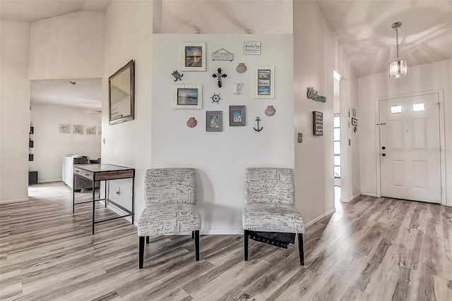 8913 Welsh Way, Hudson, FL 34667 - foyer with light wood-style flooring and baseboards