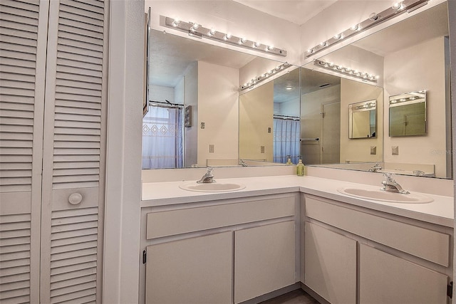 8913 Welsh Way, Hudson, FL 34667 - bathroom with a closet and double vanity