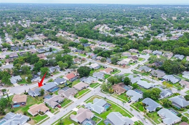 8913 Welsh Way, Hudson, FL 34667 - aerial overview of property's location with nearby suburban area