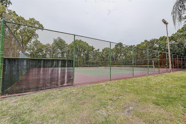 8913 Welsh Way, Hudson, FL 34667 - view of tennis court