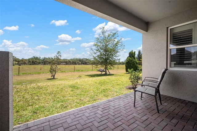 923 Whimbrel Run, Bradenton, FL 34212 - view of patio with a view of countryside