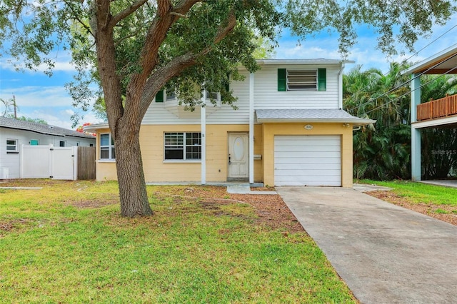 1810 Maryland Ave NE, Saint Petersburg, FL 33703 - view of front of house featuring an attached garage and driveway