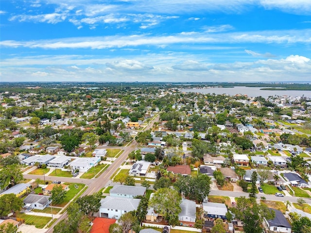 1810 Maryland Ave NE, Saint Petersburg, FL 33703 - aerial perspective of suburban area with a large body of water