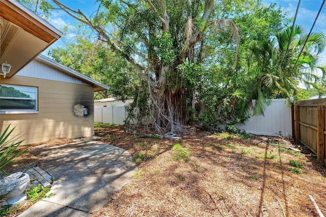 1810 Maryland Ave NE, Saint Petersburg, FL 33703 - fenced backyard featuring a patio