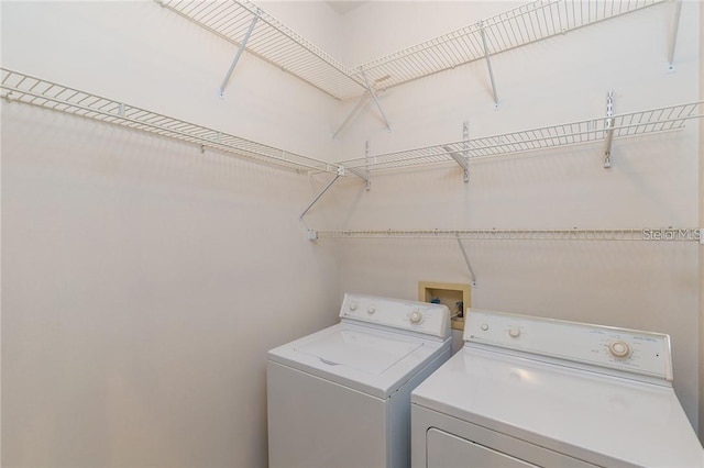 9220 Dayflower Dr, Tampa, FL 33647 - laundry area with washing machine and clothes dryer