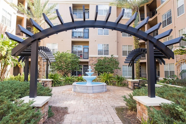 4221 W Spruce St Unit 1303, Tampa, FL 33607 - view of home's community with a pergola