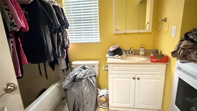 7012 Pin Cherry Ln, Port Richey, FL 34668 - bathroom featuring vanity and toilet