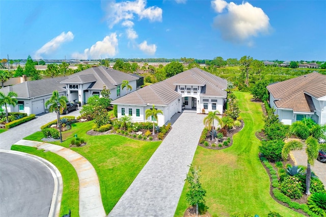 16707 Verona Pl, Bradenton, FL 34202 - aerial perspective of suburban area