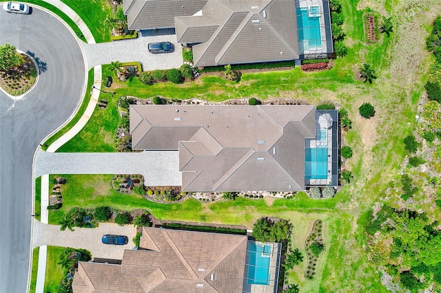 16707 Verona Pl, Bradenton, FL 34202 - aerial view of a pool