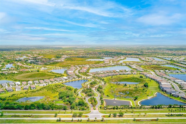 16707 Verona Pl, Bradenton, FL 34202 - aerial view of property and surrounding area with a nearby body of water and nearby suburban area