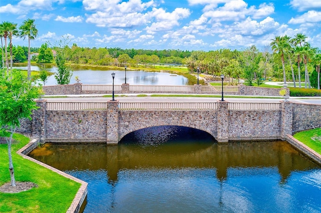 16707 Verona Pl, Bradenton, FL 34202 - dock with a water view