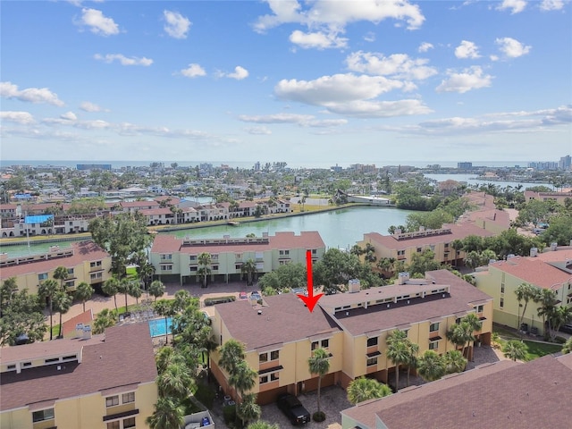 531 Sandy Hook Rd, Treasure Island, FL 33706 - aerial view of a large body of water