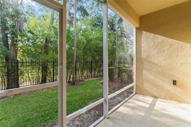 13233 Canopy Creek Dr, Tampa, FL 33625 - view of unfurnished sunroom