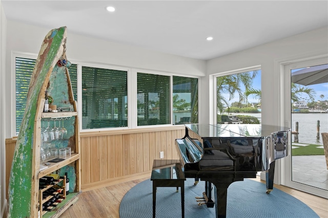 243 Hermosita Dr, St Pete Beach, FL 33706 - sunroom with a water view