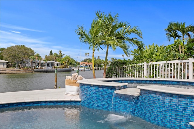 243 Hermosita Dr, St Pete Beach, FL 33706 - outdoor pool with a water view
