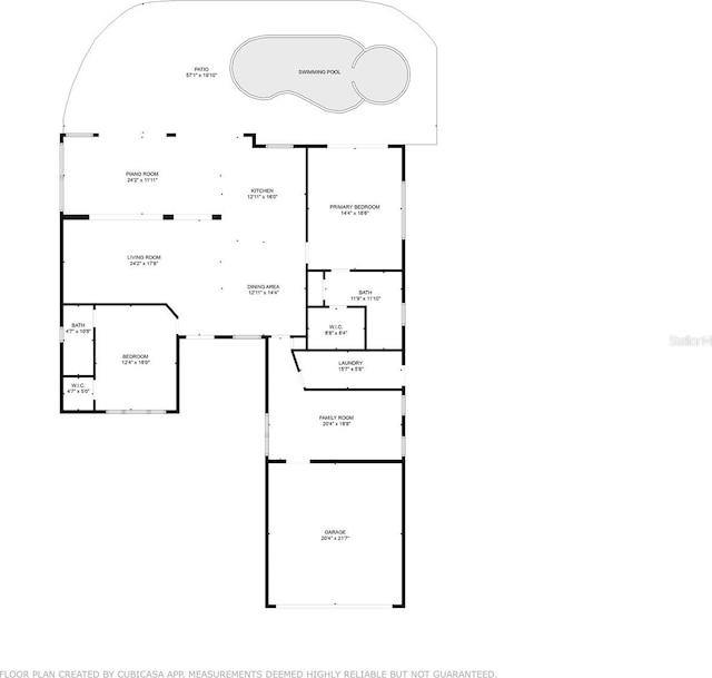 243 Hermosita Dr, St Pete Beach, FL 33706 - floor plan / room layout