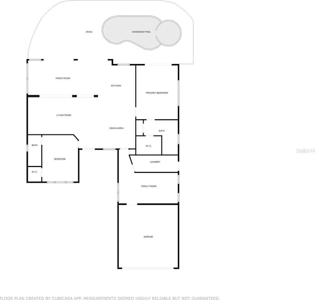 243 Hermosita Dr, St Pete Beach, FL 33706 - room layout