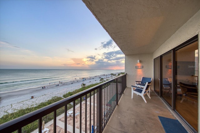 15000 Gulf Blvd Unit 602, Madeira Beach, FL 33708 - balcony with view of water and beach