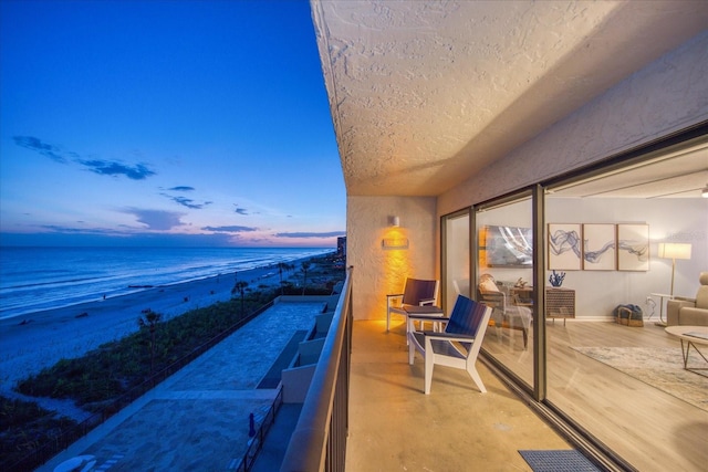 15000 Gulf Blvd Unit 602, Madeira Beach, FL 33708 - balcony with view of water and beach
