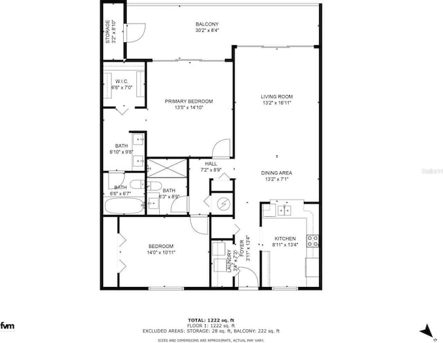 15000 Gulf Blvd Unit 602, Madeira Beach, FL 33708 - floor plan / room layout