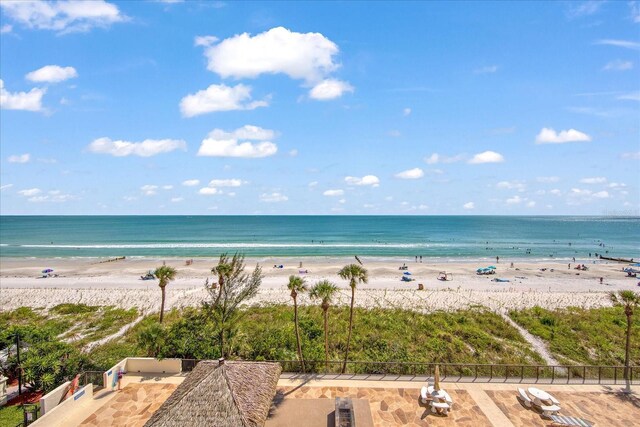 15000 Gulf Blvd Unit 602, Madeira Beach, FL 33708 - water view featuring local beach