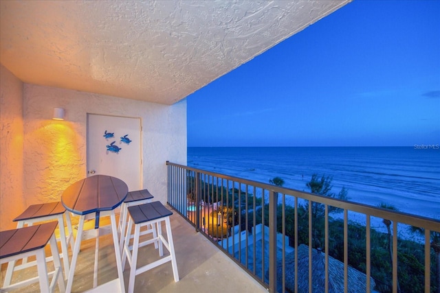 15000 Gulf Blvd Unit 602, Madeira Beach, FL 33708 - balcony with a water view