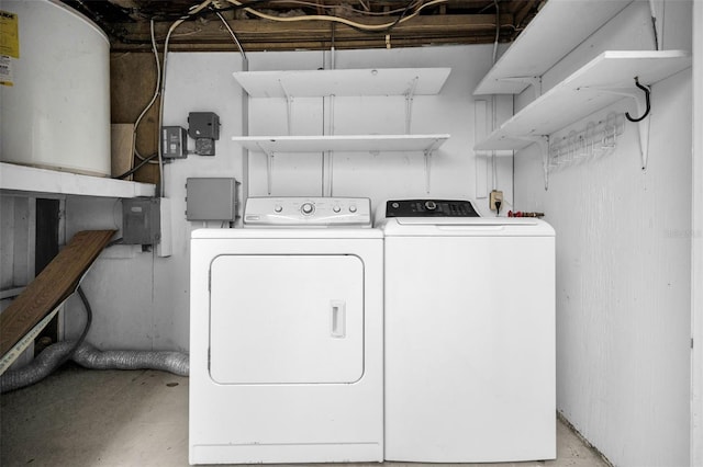 1864 Clearbrooke Dr, Clearwater, FL 33760 - laundry area featuring washer and clothes dryer