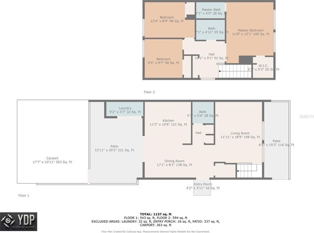 1864 Clearbrooke Dr, Clearwater, FL 33760 - home floor plan