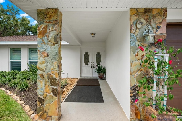 535 Sandy Hook, Palm Harbor, FL 34683 - entrance to property featuring stucco siding