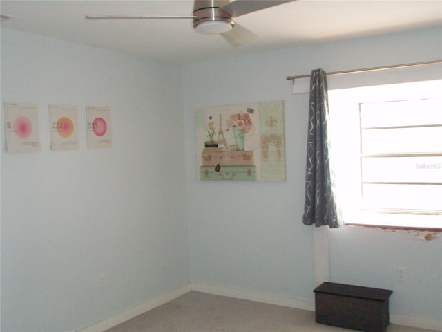2980 Haines Bayshore Rd Unit 124, Clearwater, FL 33760 - unfurnished room with a ceiling fan and baseboards