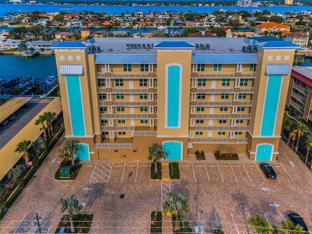 view of property featuring a water view