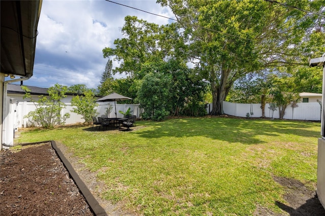 119 N Hillcrest Ave, Clearwater, FL 33755 - view of yard