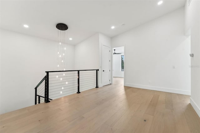 3817 W San Nicholas St, Tampa, FL 33629 - unfurnished room featuring wood finished floors, recessed lighting, and baseboards