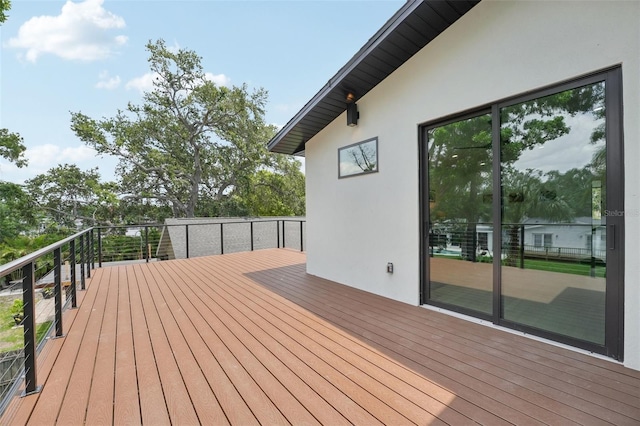 3817 W San Nicholas St, Tampa, FL 33629 - view of wooden terrace
